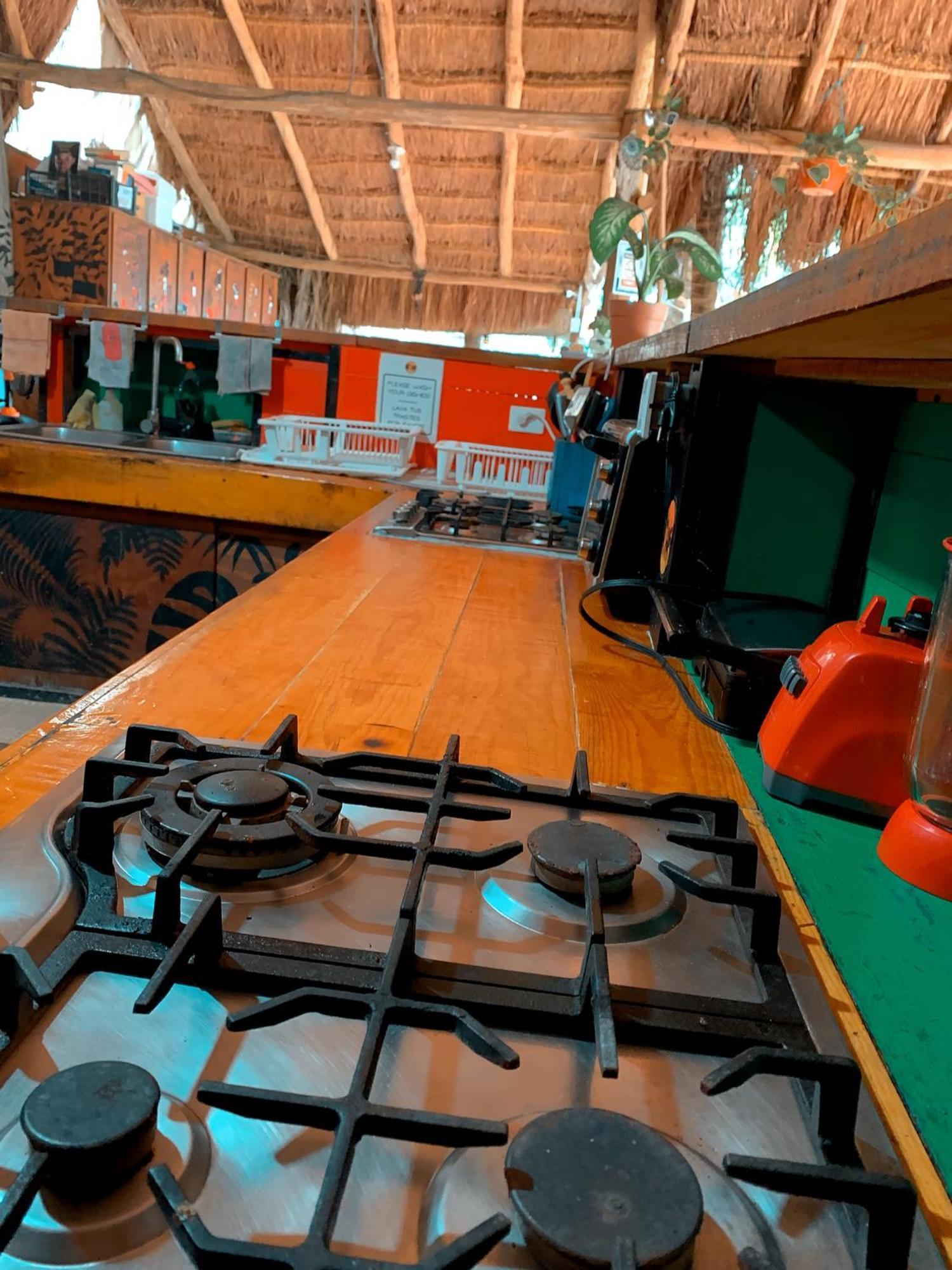Kin Hostal And Camping Isla Holbox Exterior foto