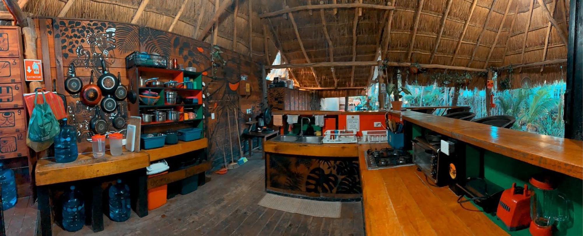Kin Hostal And Camping Isla Holbox Exterior foto