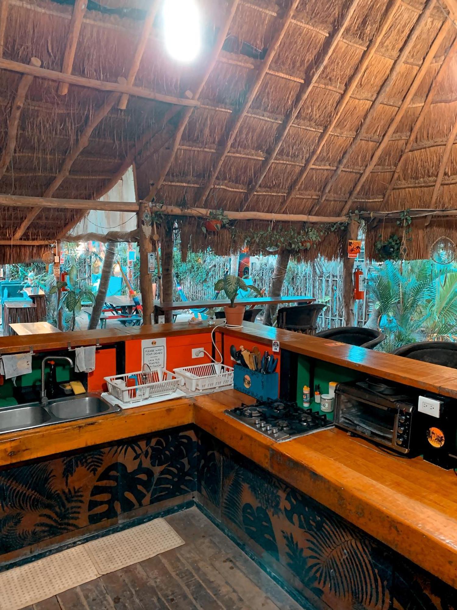 Kin Hostal And Camping Isla Holbox Exterior foto