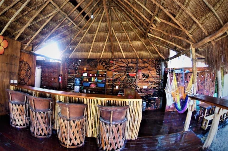 Kin Hostal And Camping Isla Holbox Exterior foto